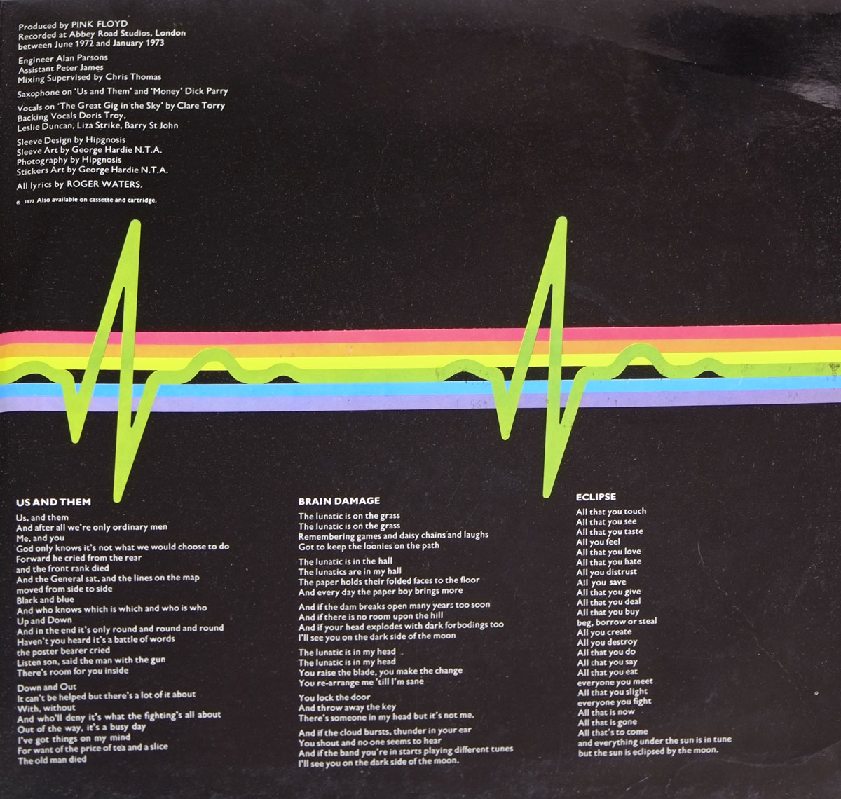 High Resolution Photo #4 PINK FLOYD Dark Side Moon Italy 